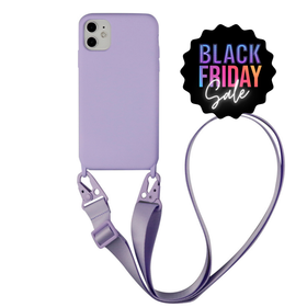 Cased Crossbody Phone Case Purple