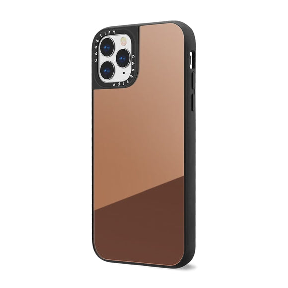 Casetify iPhone Mirror Bronze Case